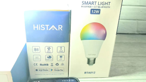 BOHLAM LAMPU LED HISTAR SMART LIGHT BULB RGB + CCT BLUETOOTH 9W 12 WATT BAGUS KUALITAS TERBAIK
