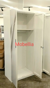 Lemari besi pakaian 5 Pintu minimalis modern.