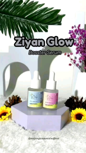SERUM ANTI ACNE DAN ACTIVE GLOW NORMAL DNA SALMON ZIYAN GLOW  PERAWATAN WAJAH GLOWING BPOM DAN HALAL (COD)