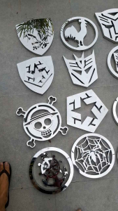 Valdez Stainless 11inches Stainless Logo Assorted CNC Cut Sold Per Piece High-Quality Stainless Metal Logo