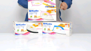 Miyako Setrika Listrik Dry Iron Anti Lengket 320Watt EI1000M