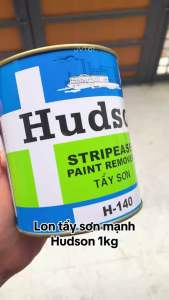 Lon tẩy sơn Hudson 1kg/ Tẩy sơn xe máy ô tô/ Tẩy sơn trên kim loại Gỗ