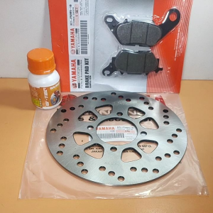 Paketan piringan cakram depan Mio sporty+dispad rem depan+minyak rem Yamaha Mio smile Mio lama Fino