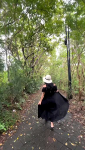 BIG SALE D0356/DA078 JULIET KOREAN SABRINA VINTAGE DRESS PANTAI MATERNITY BUMIL FRIENDLY