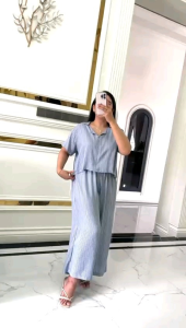 ANNISA SET//SETELAN NAILA CP SALUR KOMBINASI//ONESET CELANA KULOT