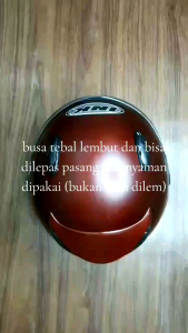 Helm Model Centro Maroon Doff: Desain Modern & Berkualitas Tinggi