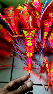 Meteor Kitiran Terbang Lampu 3 Sablon Paket per 50pcs Apolo Kitiran