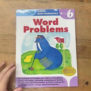 Kumon Verbal Skills Workbooks Grade 6 WORD PROBLEMS