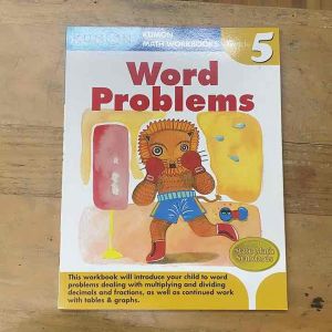 Kumon Verbal Skills Workbooks Grade 5 WORD PROBLEMS