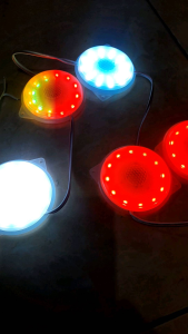 Led rem truk 24 volt led kota led box mode kedip banyak 4 warna