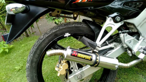 knalpot Racing Ninja R Rr ss akrapovi