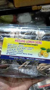 Wedang sereh lemon - teh sereh lemon - minuman segar herbal - meningkatkan imunitas - sangat baik untuk tubuh - original Imogiri Jogjakarta