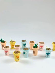 Mô hình đồ chơi lắp ghép Lego Chậu hoa cây cảnh - Xếp hình lắp ráp thực vật hoa hồng cúc loa kèn hướng dương cây xương rồng