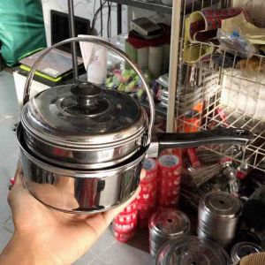 Rantang Mini + Panci Susu Stainles Murah Hemat Cod