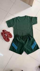 Quần áo thun BDáo thun màu xanh láquần cotton
