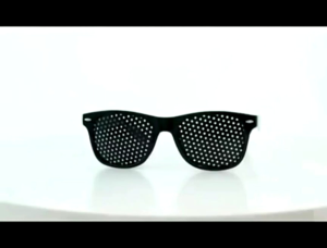 KACAMATA TERAPI MATA RABUN / KACAMATA TERAPI PINHOLE GLASSES FREE BOX