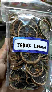 Teh Lemon & Jeruk Lemon Kering: Dried Lemon Slice Oven & Lemon Kering Untuk Kesehatan