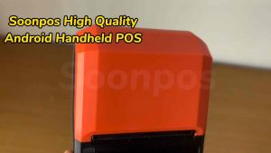 Soonpos Android 13 Handheld Pos Terminals With 58mm Thermal Printer 5.5 Inch Mobile Cash Register Compatible With Loyverse POS Grab Merchant Grabfood Salesplay 4g Network Bluetooth GPS WiFi Billing Printing