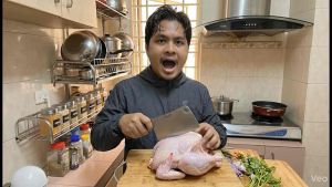 Kiwi Original Kitchen Knife Ultra Sharp Stainless Steel | Meat Cleaver Vegetable Knife Best Seller
