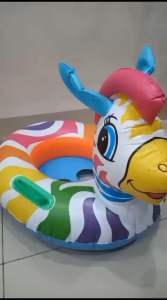 PELAMPUNG RENANG ANAK MOTIF ZEBRA WARNA WARNI SWIMMPING POOL KOLAM BERENANG