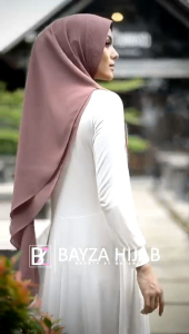 Khimar Instan 2 Layer Soft Ped antem Bz 015 by Bayza