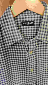 Kemeja Flanel "Uniqlo" Original Second Size L