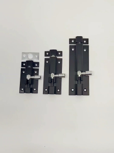 Terbaru Slot Jendela & Pintu Rumah 2\" 3\" 4\" Grendel Alumunium Hitam