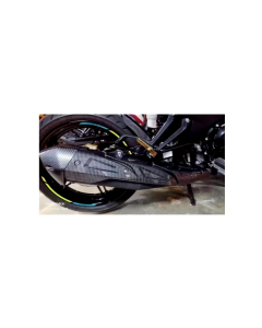 Y16ZR MOTOR MUFFLER COVER PIPE COVER SIDE CARBON Y16ZR
