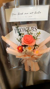 **Ready Made** Crochet Flower Rose /Sunflower/ Valentines Day/Mothers Day/Teachers Day