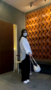 Kemeja Oversize Pocket XL Jumbo Lengan Panjang / Kemeja Goldy Oversize Shirt