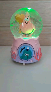 Snowball Bola Kristal Salju Doraemon Kotak Musik Waterball Hadiah Ultah