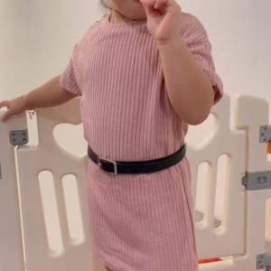 [1-6th] DRESS RAJUT IMPORT ANAK PEREMPUAN WITH BELT