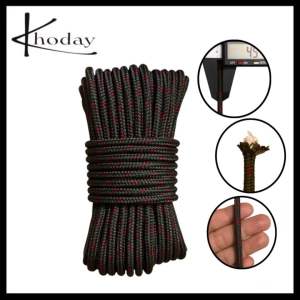 10 mét - Dây Dù tròn 4.5mm có lõi rất chắc chịu lực tốt dùng cố định đồ vật căng lều dây rút balothời trang