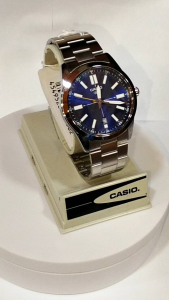 CASIO MENS SILVER MTP VD02D 2E