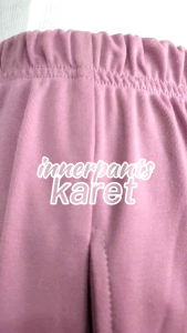 Innerpants Celamis karet Khayr Moswear. Celana panjang wanita daleman gamis