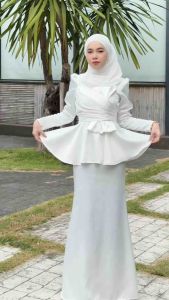 ชุดเดรชออกงานสวยหรูระบายโบว์รุ่นV2/36