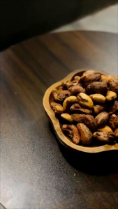 Charcoal Roast Cashew Nuts-Roast in Charcoal with EDIBLE SKIN-Originally from Vietnam-Imported from Vietnam