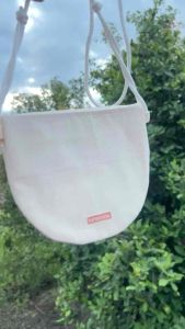 กระเป๋าผ้าดิบ กระเป๋า รุ่นแซนด์วิช 2 ช่องประกบ กระเป๋าสะพายข้าง กระเป๋าผ้า จุของได้เยอะ เลือกลายตามสไตล์ที่ชอบ