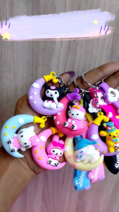 Sahabat Shopping - Gantungan Kunci Strap Sanrio Bulan Cute