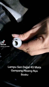 (2pcs) Lampu Sein Sen Dajjal 45 Mata Super Terang - Lampu Led T10 T15 45LED Super Bright
