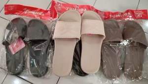 Yumeida 23025 sandal slop wanita sandal karet wanita cewe bahan ringan dan kuat