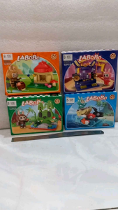 Lego Labobo Mainan Edukasi Lego Brick Bricks Lego Labubu Set isi 4 Dus no K972