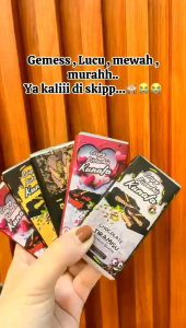 Coklat Dubai C21 | 40gr | Varian Rasa | Original | Cheese | Red Velvet | Tiramisu | Avocado | Lemon.
