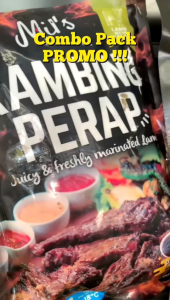 MILS | KAMBING PERAP 500GX2 + DAGING PERAP 500GX2 (FREE SOS BLACKPEPPER) |Makanan Sejuk Beku RTC | Muslim Product