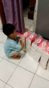 Bundling 4 Paket Tissue Joly 250 sheet -Tissue Joly