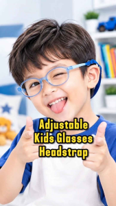 Adjustable Elastic Kids Glasses Headstrap Cord Antislip Child Toddler Spectacles Strap Neck Cord Headband WITH HOOK Tali Spek Budak dengan cangkuk