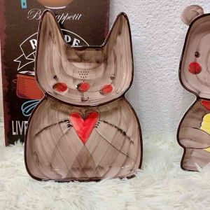 Ceramic Separator cartoon Plate