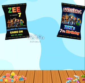ROBLOXx CHIPBAG CUSTOMIZE 20pc