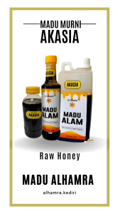 Madu Akasia 1kg | Madu Asli & Murni | Raw Honey | Madu Alhamra