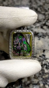 Colorful Leklai Pendant 彩色力泥吊坠 Leklai Amulet 马来西亚力泥 100% Natural Leklai Malaysia